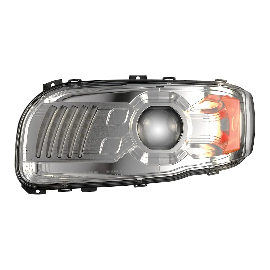 0556681 – JW SPEAKER Headlight Assembly, LED Bulb High And Low Beam With Built-In Daytime Running Light/ Turn Signal ...